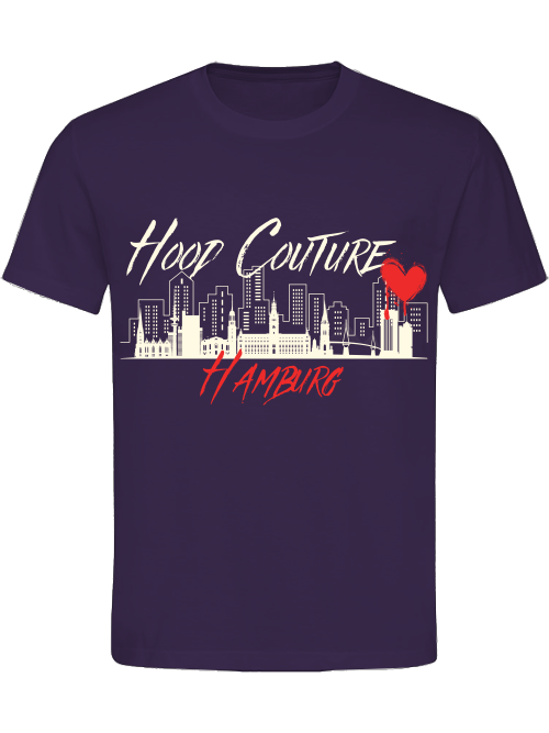 Classic Unisex T-Shirt "Hood Couture Hamburg By Night"