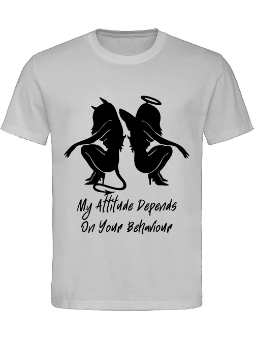 Classic Unisex T-Shirt "My Attitude"