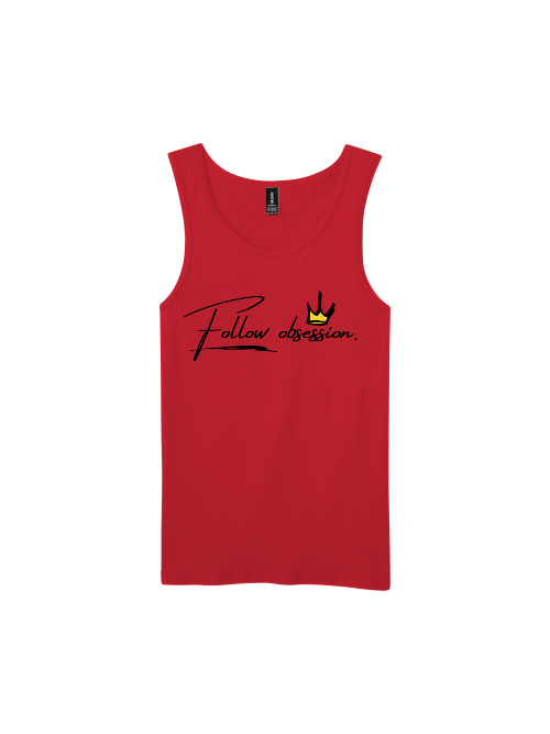 Premium Softstyle Tank Top Men "Follow Obsession"
