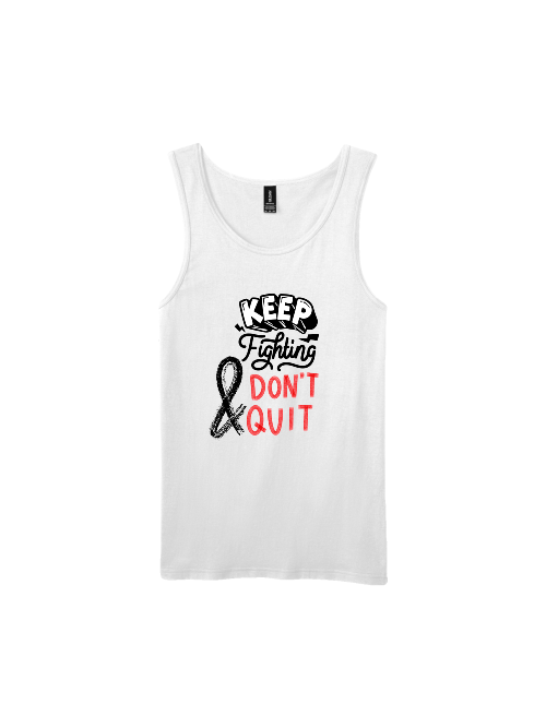 Premium Softstyle Tank Top Men "Keep Fighting"