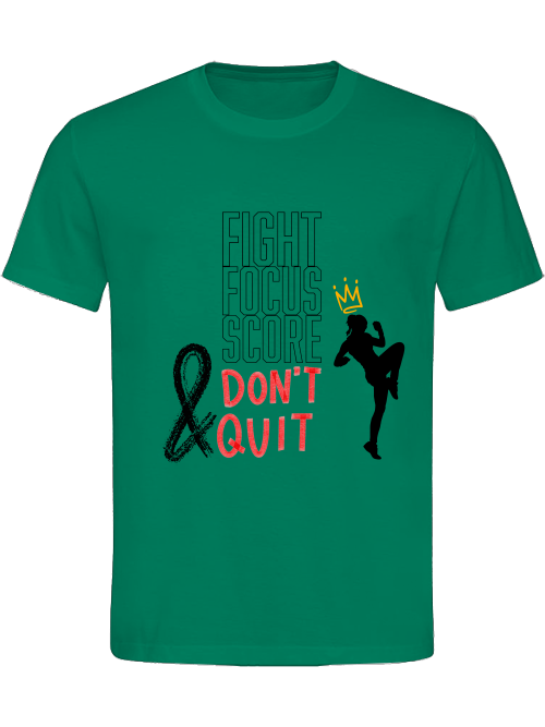 Classic Unisex T-Shirt "Fight.Focus.Score. Woman"