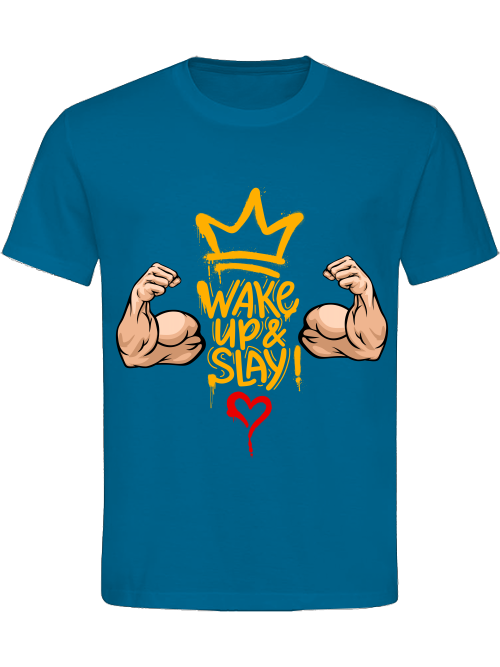 Classic Unisex T-Shirt "Wake Up & Slay"