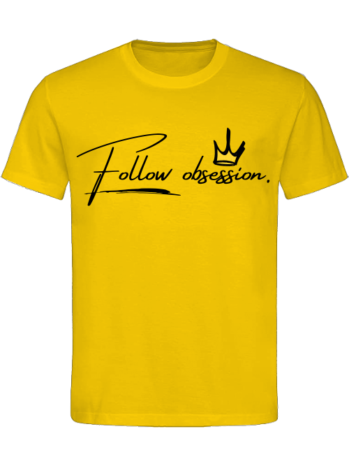 Classic Unisex T-Shirt "Follow Obsession Men"