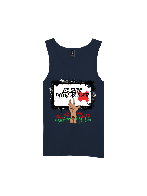 Premium Softstyle Tank Top Men "No Such Thing As Over"