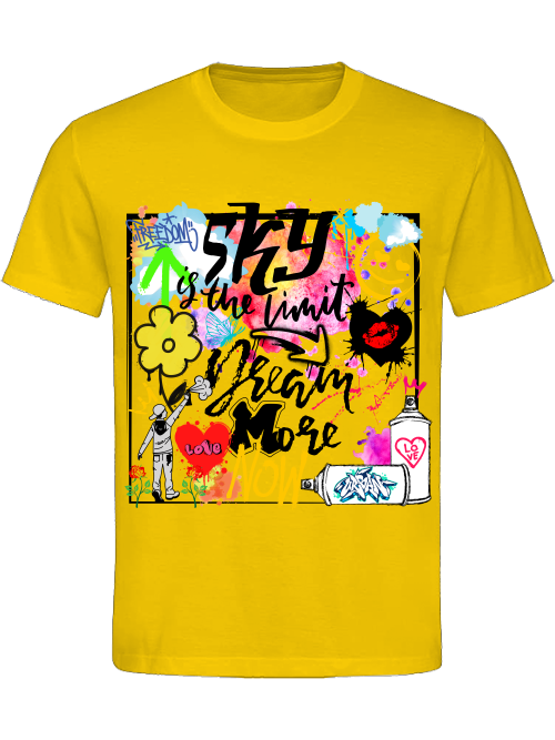 Classic Unisex T-Shirt "Sky Is The Limit"