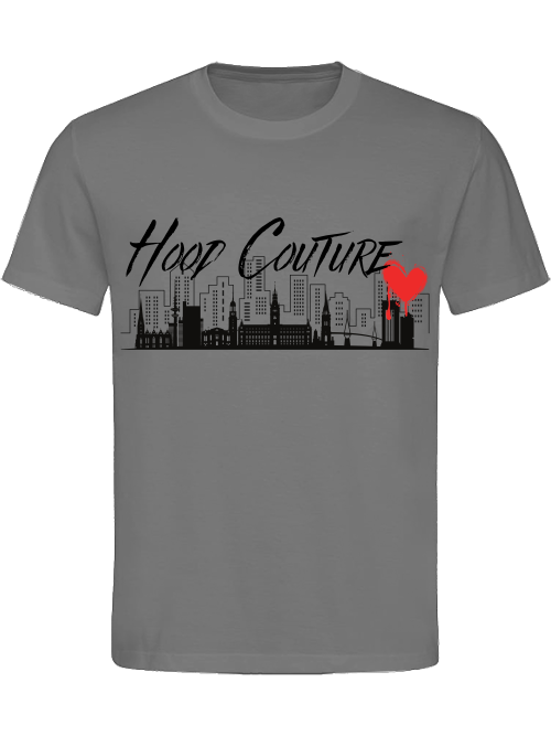 Classic Unisex T-Shirt "Hood Couture Hamburg Skyline"
