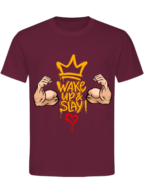 Classic Unisex T-Shirt "Wake Up & Slay"