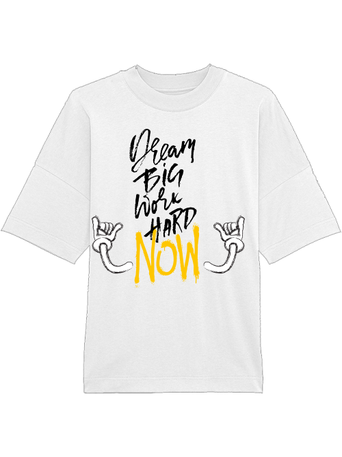 Oversized Unisex Premium T-Shirt "Dream Big"