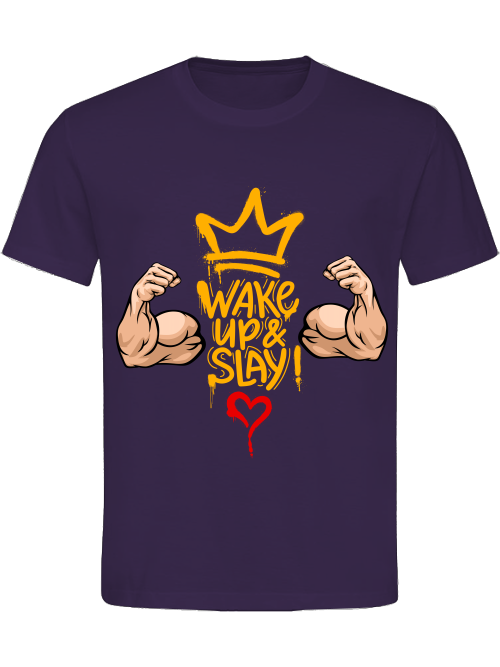 Classic Unisex T-Shirt "Wake Up & Slay"