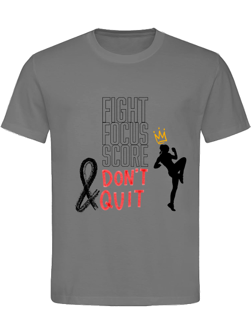 Classic Unisex T-Shirt "Fight.Focus.Score. Woman"