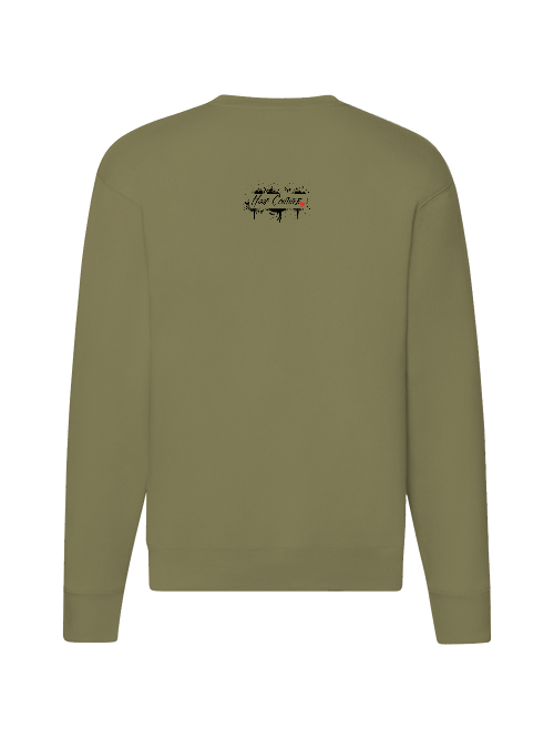 Premium Unisex Crew Neck Sweater Modell 2 "Obsession.Commitment.Grind."