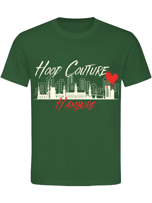 Classic Unisex T-Shirt "Hood Couture Hamburg By Night"