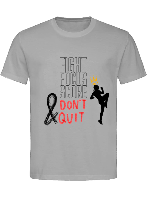 Classic Unisex T-Shirt "Fight.Focus.Score. Woman"