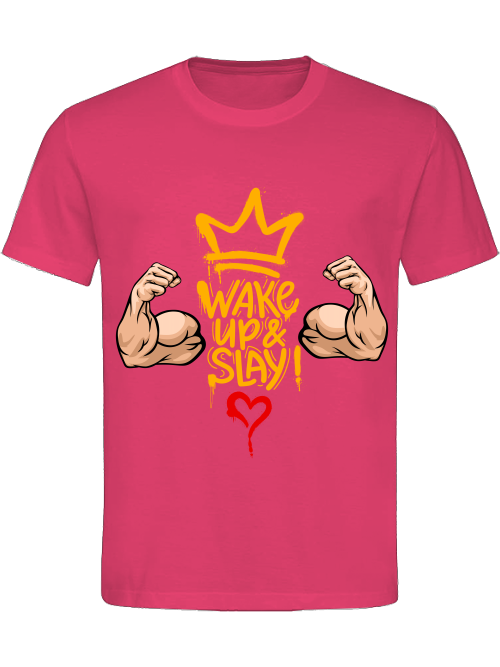 Classic Unisex T-Shirt "Wake Up & Slay"
