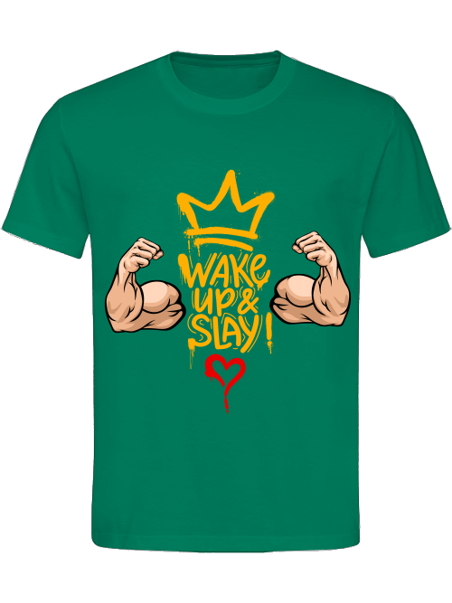 Classic Unisex T-Shirt "Wake Up & Slay"