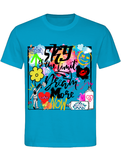 Classic Unisex T-Shirt "Sky Is The Limit"