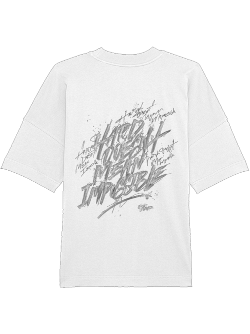 Pumpcover "HARD DOESNT MEAN IMPOSSIBLE"