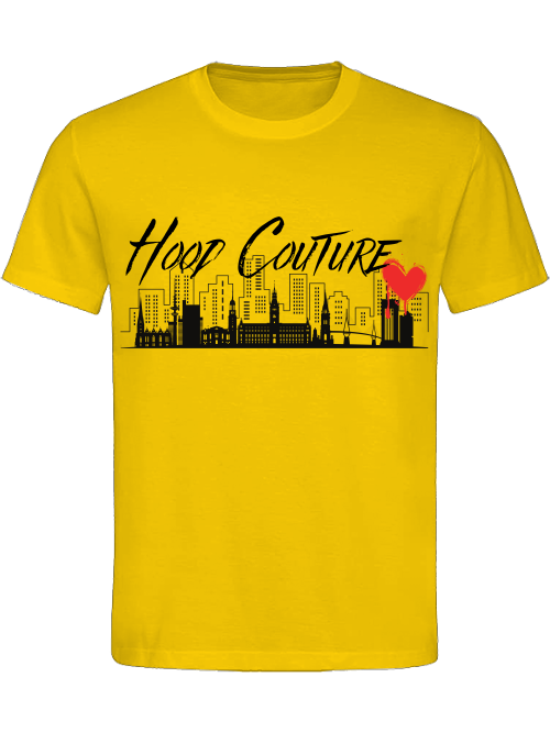 Classic Unisex T-Shirt "Hood Couture Hamburg Skyline"