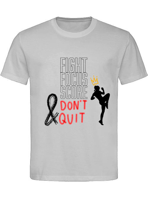 Classic Unisex T-Shirt "Fight.Focus.Score. Woman"
