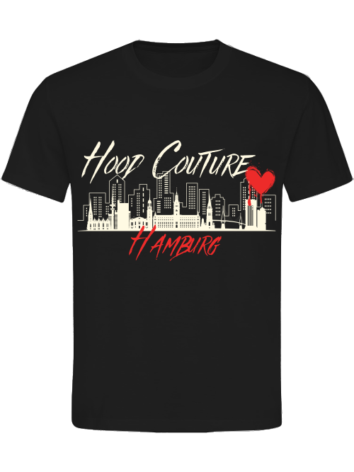 Classic Unisex T-Shirt "Hood Couture Hamburg By Night"