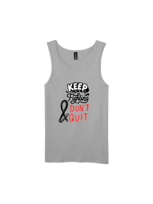 Premium Softstyle Tank Top Men "Keep Fighting"