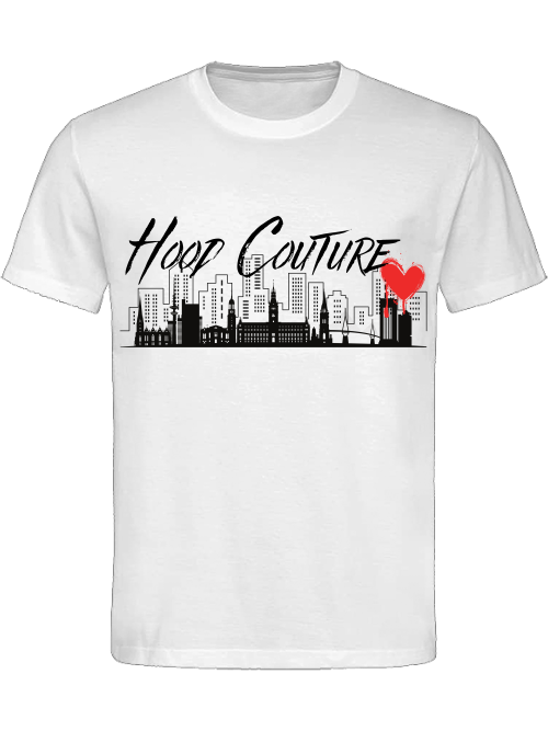 Classic Unisex T-Shirt "Hood Couture Hamburg Skyline"