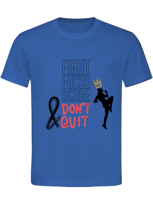 Classic Unisex T-Shirt "Fight.Focus.Score. Woman"