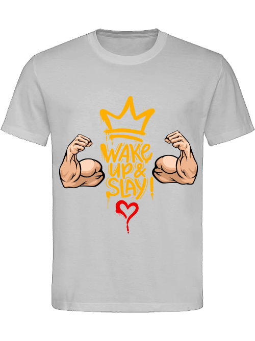 Classic Unisex T-Shirt "Wake Up & Slay"