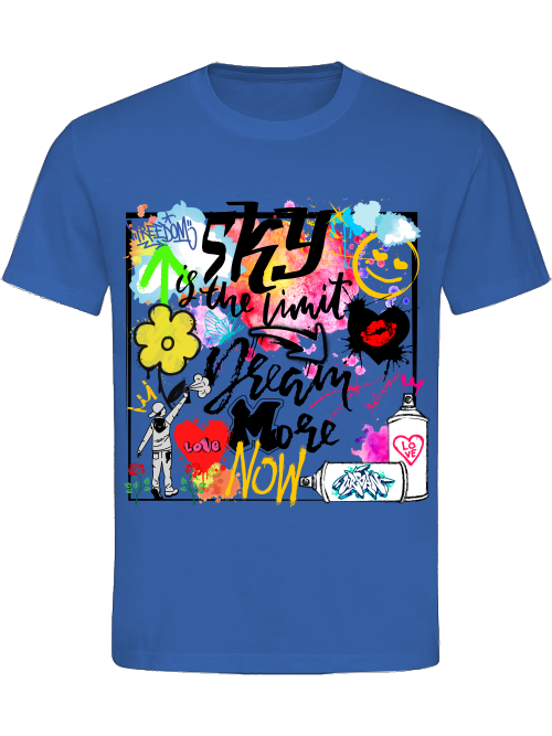 Classic Unisex T-Shirt "Sky Is The Limit"