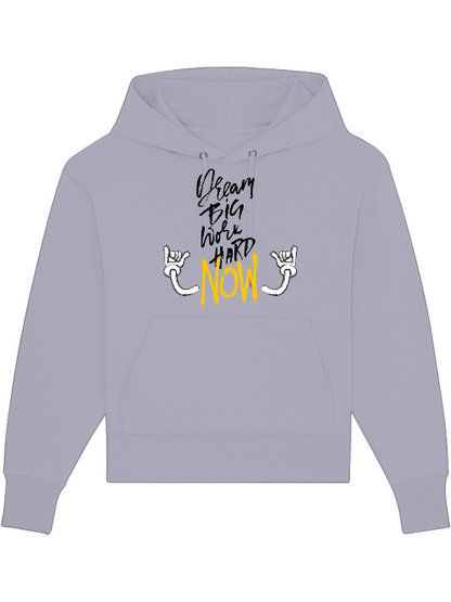 Premium Heavy Cotton Unisex Hoodie "Dream Big Work Hard"