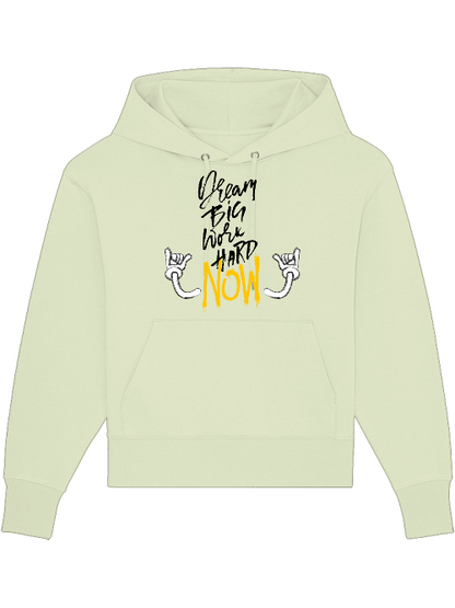 Premium Heavy Cotton Unisex Hoodie "Dream Big Work Hard"