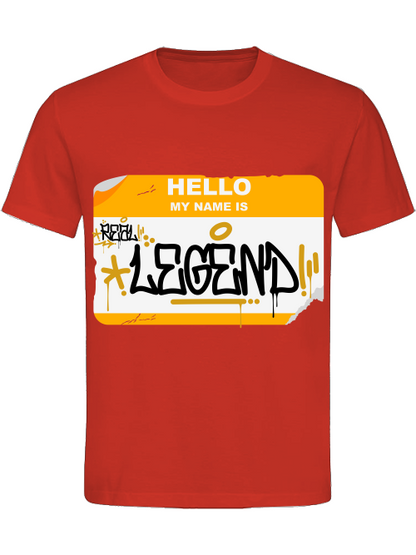 Classic Unisex T-Shirt "Hello My Name Is Legend"