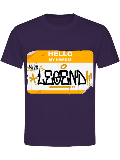 Classic Unisex T-Shirt "Hello My Name Is Legend"