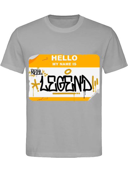 Classic Unisex T-Shirt "Hello My Name Is Legend"