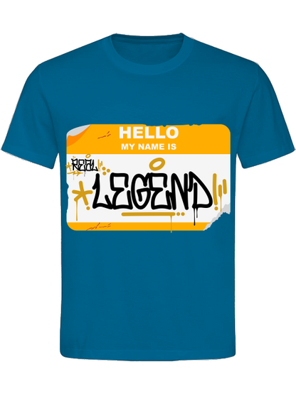 Classic Unisex T-Shirt "Hello My Name Is Legend"