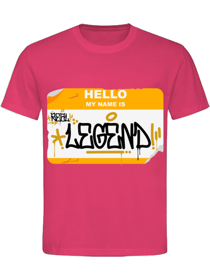 Classic Unisex T-Shirt "Hello My Name Is Legend"