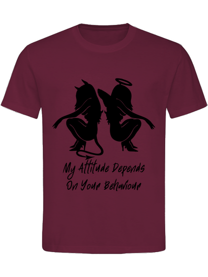 Classic Unisex T-Shirt "My Attitude"