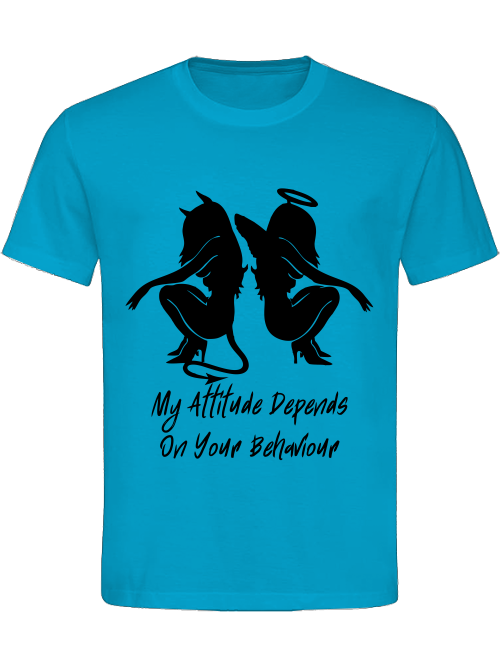 Classic Unisex T-Shirt "My Attitude"