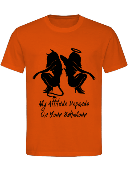 Classic Unisex T-Shirt "My Attitude"