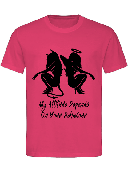 Classic Unisex T-Shirt "My Attitude"