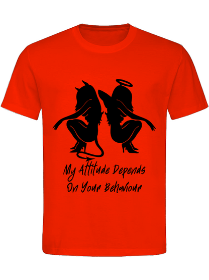 Classic Unisex T-Shirt "My Attitude"