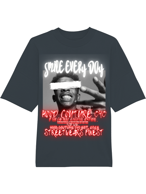 Oversized Unisex Premium T-Shirt "smile.designer1"