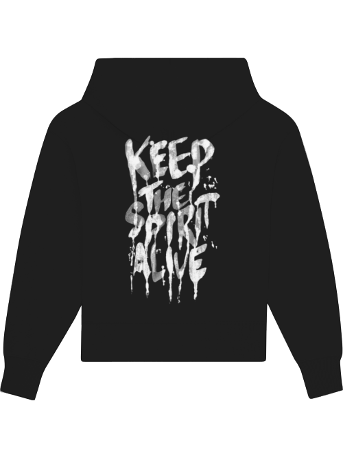 Pumpcover Heavy Cotton Hoodie "Keep The Spirit Alive"