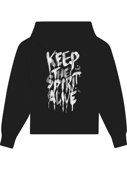 Pumpcover Heavy Cotton Hoodie "Keep The Spirit Alive"