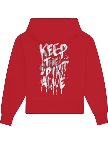 Pumpcover Heavy Cotton Hoodie "Keep The Spirit Alive"
