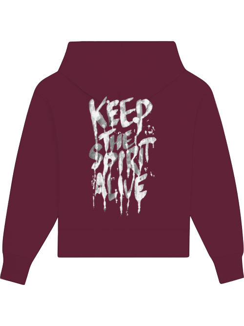Pumpcover Heavy Cotton Hoodie "Keep The Spirit Alive"