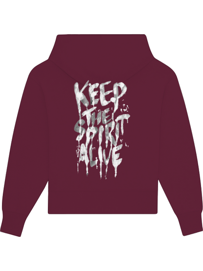 Pumpcover Heavy Cotton Hoodie "Keep The Spirit Alive"