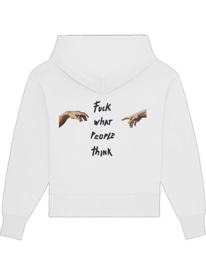 Premium Heavy Cotton Hoodie "Fuck What People Think"