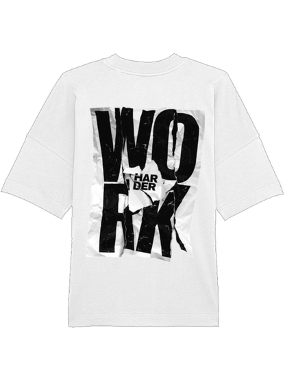 Pumpcover Unisex "Work harder"
