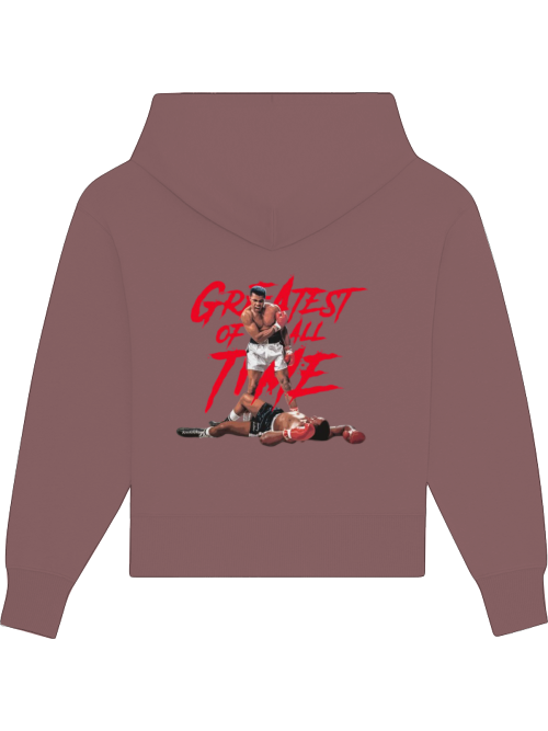 Premium Heavy Cotton Hoodie "Greatest Of All Time" hell